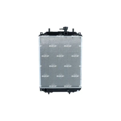 Abbildung von NRF 53413 Kühler, Motorkühlung Aluminium 399 330 21 Kühlrippen gelötet