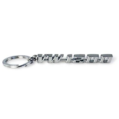 Abbildung von BRISA VW Collection Volkswagen Metall Schlüssel Anhänger Ring Schlüsselbund Accessoire Keyholder im T1 Bulli Bus Design (Bulli/Silber)