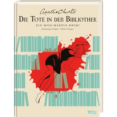 Abbildung von Agatha Christie Classics: Die Tote in der Bibliothek: Ein Miss Marple Krimi Comic Adaption des beliebten Klassikers über eine scharfsinnige Hobbydetektivin