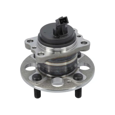 Abbildung von MEYLE 28 14 752 0001 Radnabe 4 100 mit integriertem ABS Sensor, Radlager Radbolzen Hinterachse beidseitig