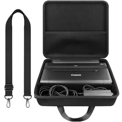 Abbildung von co2CREA Tasche für Canon PIXMA iP110 / TR150 mobiler Tintenstrahldrucker Hülle Case Etui Tragetasche (Nur Tragetasche)