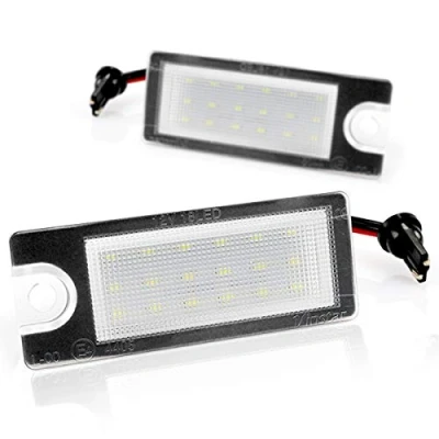 Abbildung von LIGHTDELUX LED Kennzeichenbeleuchtung Nummernschildbeleuchtung Kennzeichen mit Zulassung Canbus Plug&amp;Play V 03250