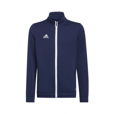 Abbildung von adidas Performance Entrada Track Unisex Trainingsjacke für Kinder, Größe: 164, Team navy blue