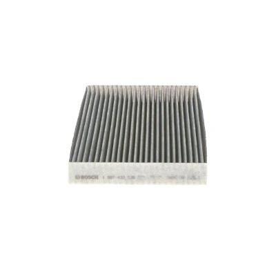 Abbildung von BOSCH 1 987 432 538 Innenraumfilter Aktivkohlefilter 195 263 38 RENAULT: SCENIC 3, Trafic 3 Bus, OPEL: Vivaro B Van, FIAT: Talento Van