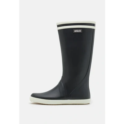 Abbildung von Aigle Goeland 2 Gummistiefel, Herren, Größe: 42, Marine/blanc Naturkautschuk