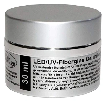 Abbildung von StudioLine LED/UV Gel Fiberglas milchig rosa dickviskose milky rosé 30 ml natürlich glänzend 1 Phasen