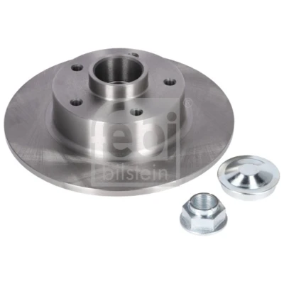 Abbildung von FEBI BILSTEIN 180024 Bremsscheibe Hinterachse 260 8 5 114,3 voll beschichtet mit ABS Sensorring, Radlager RENAULT: Megane 4