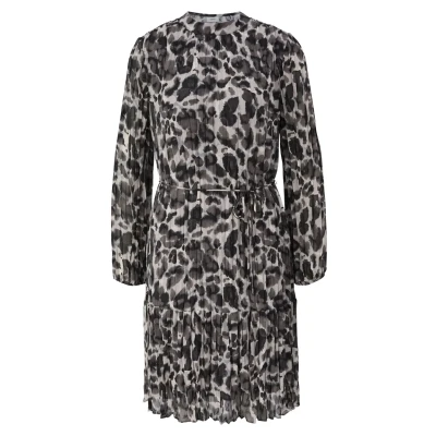 Abbildung von s.Oliver Black Label Freizeitkleid, Damen, Größe: 46, Natur