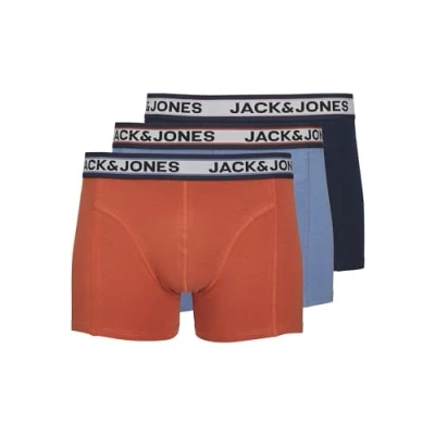 Abbildung von Jack &amp; Jones 3ERPACK Panties, Herren, Größe: Small, Coronet blue