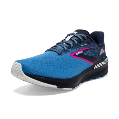 Abbildung von BROOKS Damen Launch GTS 10 Sneaker, Peacoat/Marina Blue/Pink Glo, 36.5 EU