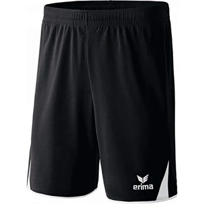 Abbildung von Erima Herren Classic 5 c Short Mit Innenslip, Schwarz/Weiß, L EU
