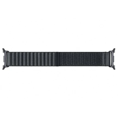 Abbildung von Original Watch8 Fabric Band für das Galaxy Watch 8 S/M Graphite Armband Recycelter Kunststoff Samsung Grau
