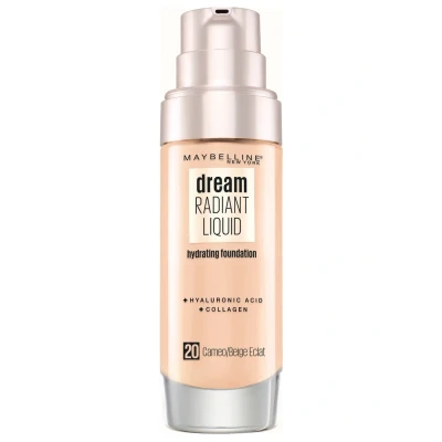 Abbildung von Maybelline New York Dream Radiant Liquid Makeup Foundation, Damen, Größe: 30 ml, 20 cameo