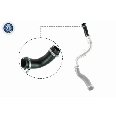 Abbildung von VAICO V25 1023 Ladeluftschlauch Gummi mit Gewebeeinlage FORD: Focus 2, 2 Kombi, C Max