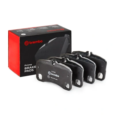 Abbildung von BREMBO P 65 022 Bremsbelagsatz für Verschleißwarnanzeiger vorbereitet ohne Zubehör PORSCHE: 911 Convertible, Coupe