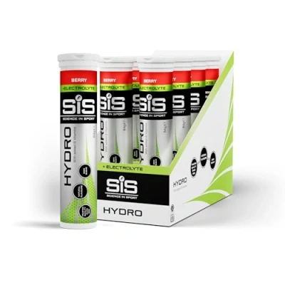 Abbildung von Science in Sport GO Hydro Elektrolyte Tabletten 8x20 Stk. Beerengeschmack Vegan &amp; glutenfrei, Mit Natrium, Calcium, Kalium Magnesium für einen ausgeglichenen Haushalt