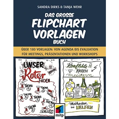 Abbildung von Das große Flipchart Vorlagen Buch: Über 180 von Agenda bis Evaluation für Meetings, Präsentationen und Workshops (mitp Business)