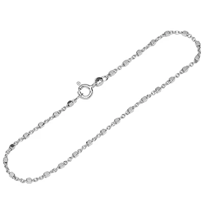 Abbildung von NKlaus Armband 925 Sterling Silber 19cm Ankerkette Damen designer Armbandkette exquisit 12882