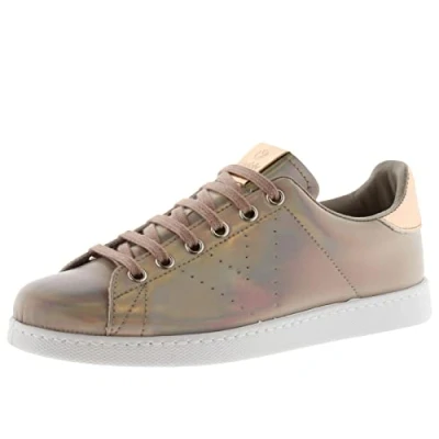 Abbildung von victoria Damen Plateau 1125228 WOMEN Tenis Metalizado Hologram Nude 36