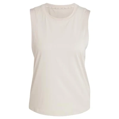 Abbildung von adidas Performance Studio Top, Damen, Größe: Medium, Beige grey two