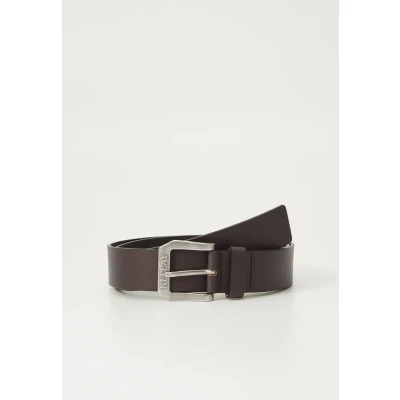 Abbildung von Replay Herren Gürtel aus Leder, Black Brown 128 (Braun), 90