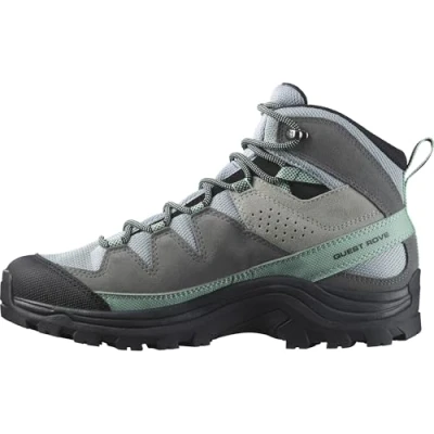 Abbildung von Salomon Quest ROVE GTX Hikingschuh, Damen, Größe: 42 2/3, Quarry/quiet shade/black Schuhe