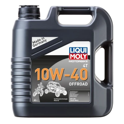 Abbildung von Liqui Moly Motorbike 4T Offroad 10W 40 4l Motoröl 3056