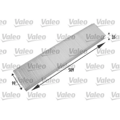 Abbildung von VALEO CLIMFILTER COMFORT 698779 Innenraumfilter Partikelfilter 410 144 25 MERCEDES BENZ: E Class Saloon, FORD: MONDEO 3, 3 Kombi