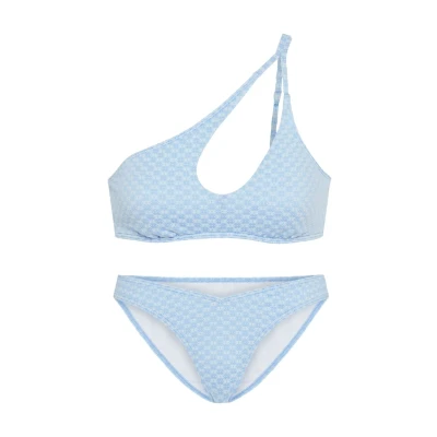Abbildung von Lascana LSCN BY Bustier SET Bikini, Damen, Größe: 42xA/B, Blue