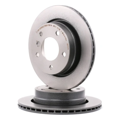 Abbildung von BREMBO COATED DISC LINE 09.7727.11 Bremsscheibe 276 19 5 innenbelüftet beschichtet hochgekohlt mit Schrauben BMW: 3 Convertible, Touring, Coupe