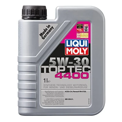 Abbildung von Liqui Moly Top Tec 4400 5W 30 1l Motoröl 3750 MERCEDES BENZ: E Class Saloon, C A Class, RENAULT: ESPACE 5, 4, CLIO 3