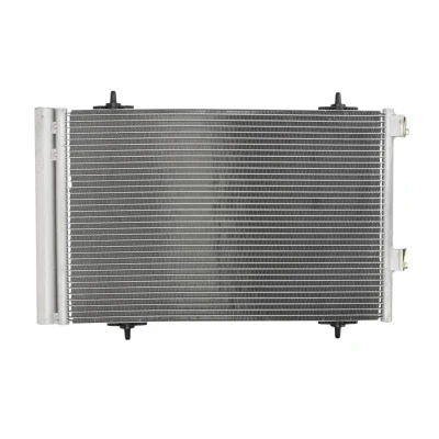 Abbildung von THERMOTEC KTT110486 Klimakondensator mit Trockner 574 358 16 CITROËN: C5 III Estate, PEUGEOT: 508 I Saloon