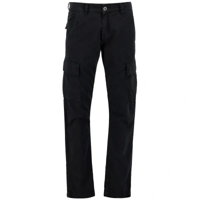 Abbildung von Alpha Industries Agent Jeans Relaxed Fit, Herren, Größe: 28, Black
