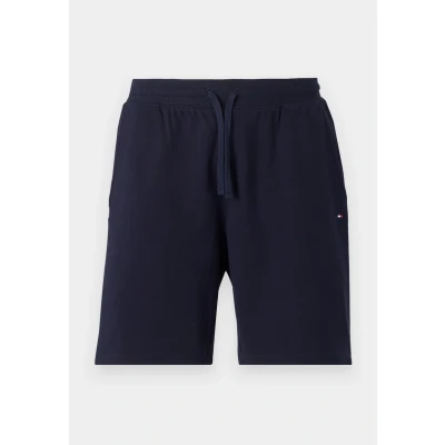 Abbildung von Tommy Hilfiger Herren Sweatshorts Essential Terry aus Baumwolle, Blau (Desert Sky), S