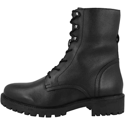 Abbildung von Geox Hoara Schnürstiefelette, Damen, Größe: 38.5, Black Schuhe