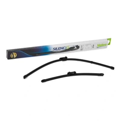 Abbildung von Scheibenwischer Valeo Silencio X.trm 574747 vorne Rahmenlos Top Lock FIAT: Tipo Estate, Saloon, Hatchback, PEUGEOT: 2008 Estate
