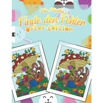 Abbildung von Finde den Fehler Oster Edition: Das Fehlersuchbuch für Kinder ab 5 Jahre Kleines Ostergeschenk Große Rätselfreunde