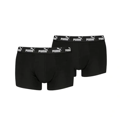 Abbildung von PUMA Men&#039;s Elements Trunk, Black, S (2er Pack)