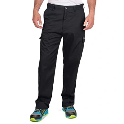 Abbildung von Goodyear GYPNT001 Herren Klassische Cargohose, Schwarz, 32W / 31L