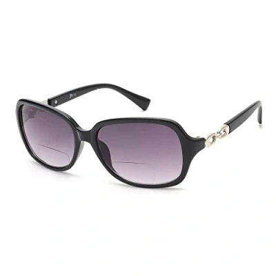 Abbildung von JM Bifokale Lesebrille für Damen Vintage UV Schutz den Außenbereich Schwarz +1,5