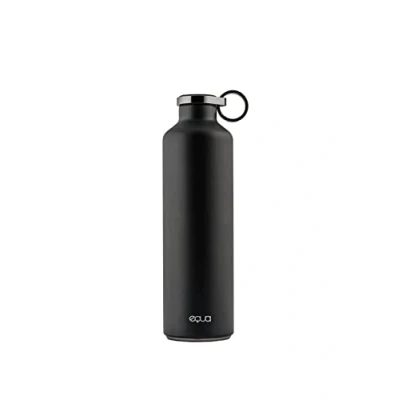 Abbildung von EQUA Smart Trinkflasche 23 oz Bluetooth Verbindung mit App und Lichtsignal Erinnerungen Doppelwandige Vakuum Isolierflasche aus Edelstahl Metalldeckel, grey, MT 16