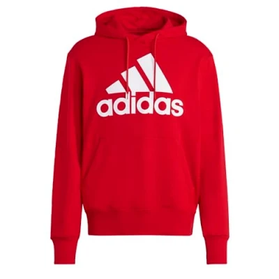 Abbildung von adidas Sportswear Essentials Kapuzenpullover, Herren, Größe: Small, Better scarlet/white