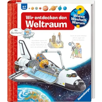Abbildung von Wieso? Weshalb? Warum?, Band 32: Wir entdecken den Weltraum