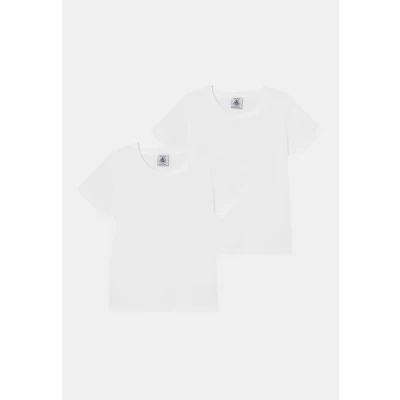 Abbildung von Petit Bateau TEE 2 PACK Unisex Tshirt basic für Kinder, Größe: 86, White