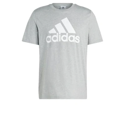 Abbildung von adidas Sportswear Essentials Tshirt print, Herren, Größe: Small, Medium grey heather