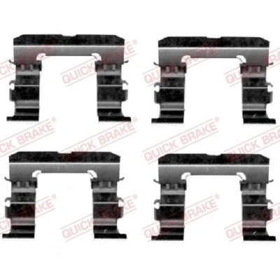 Abbildung von QUICK BRAKE 109 1632 Zubehörsatz, Scheibenbremsbelag NISSAN: NP300 Navara Platform / Chassis