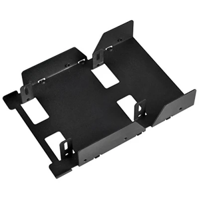 Abbildung von SilverStone SST SDP08B E Einbaurahmen 3.5&quot; mit Halterung für 3x 2.5&quot; SSD/HDD, schwarz