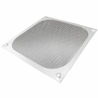 Abbildung von AABCOOLING Aluminium Lüfter Filter, Lüfterabdeckung, für Fan, Staubfilter (140mm, Silber)