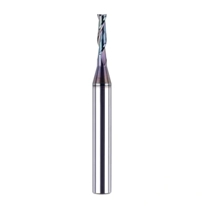 Abbildung von SpeTool Spiralnutfräser 8mm Schaft Upcut 4mm Schnittdurchmesser 20mm Schnittlänge CNC Fräser für Oberfräse Spiralfräser mit TAC Beschichtung Nutfräser 2 Flöten VHM Schaftfräser Holzfräser