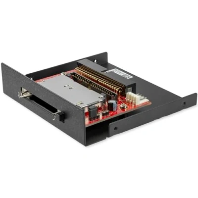 Abbildung von StarTech.com 3,5 Zoll Laufwerksschacht IDE auf CF SSD Kartenleser CompactFlash Solid State Drive